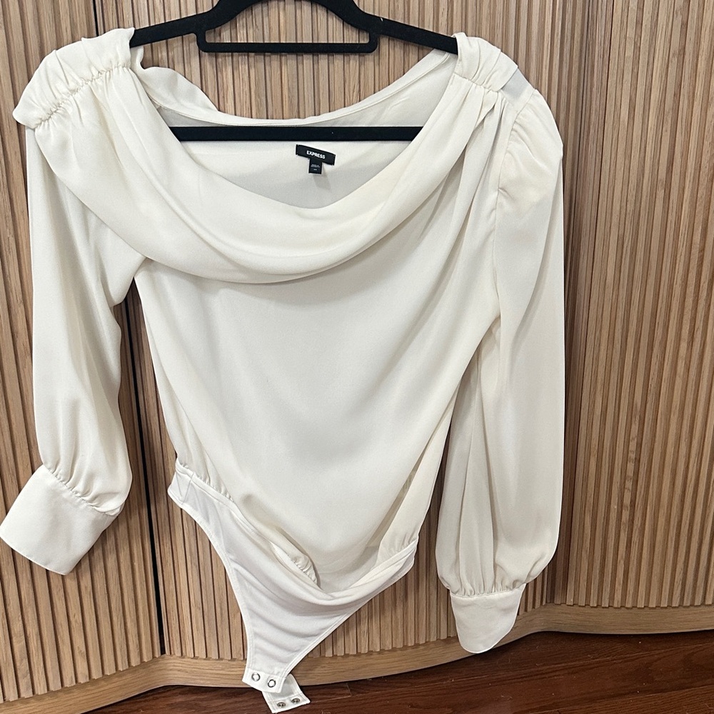 Express Cream Women's Bodysuit